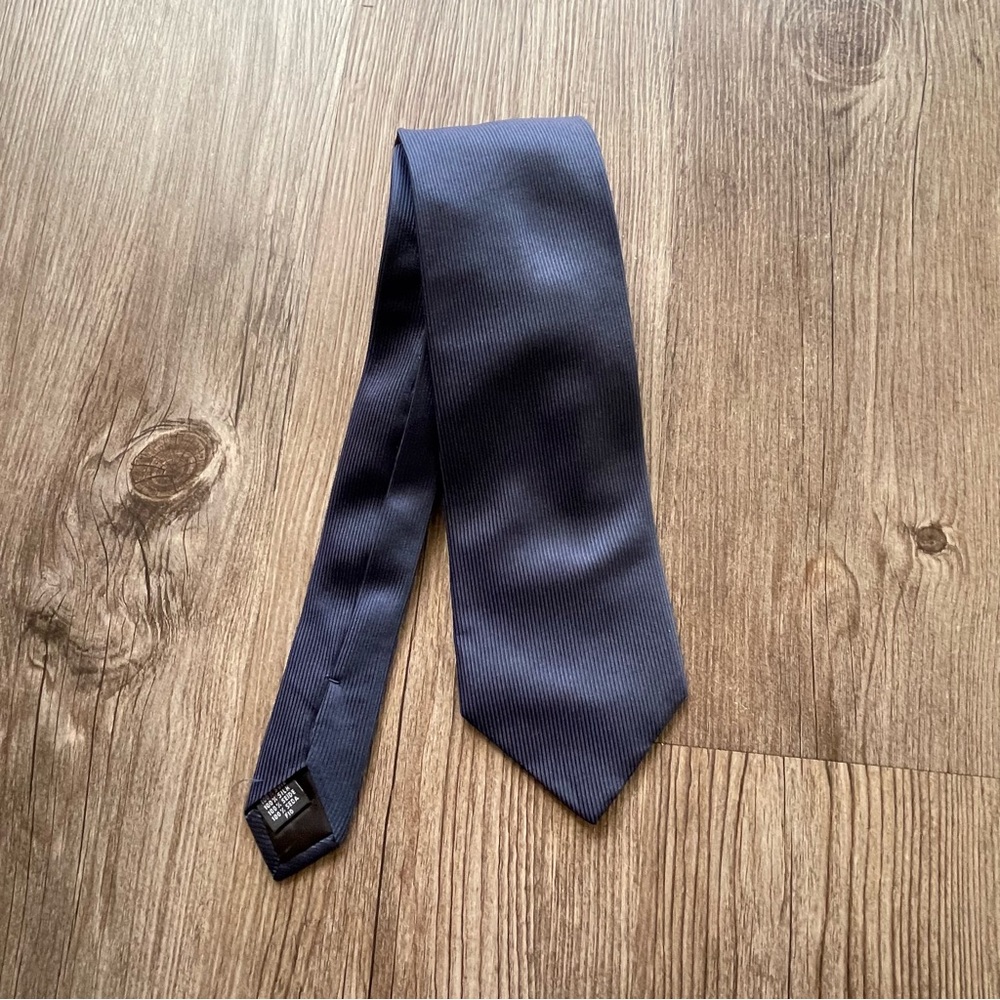 Classic Blue Silk Tie Accessories